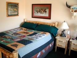 Queen sized be plus twin makes a lot of sleeping room.